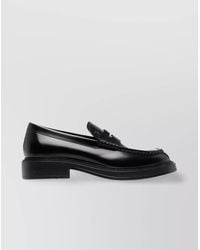Tod's - Leather Loafers With Round Toe And Penny Strap - Lyst