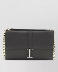Tom Ford - Mini Pebbled Leather Chain Clutch Bag - Lyst