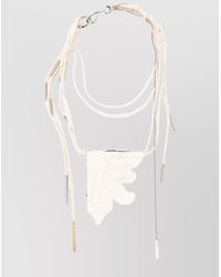 Dries Van Noten - Carved Pendant Necklace - Lyst