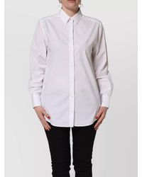 Dolce & Gabbana - Cotton Long Sleeve Button-Up Shirt - Lyst