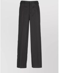 PT Torino - Straight Leg Wide-Leg Trousers - Lyst
