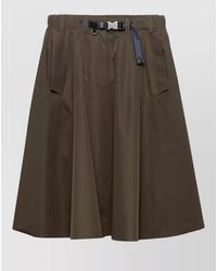 Prada - Midi Skirt - Lyst