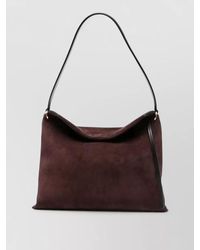 Wandler - Penelope Small Suede Shoulder Tote Bag - Lyst