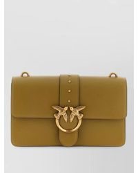 Pinko - Love One Shoulder Bag Bird Chain Hardware - Lyst