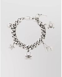 Marc Jacobs - Brass Chain Charm Bracelet - Lyst