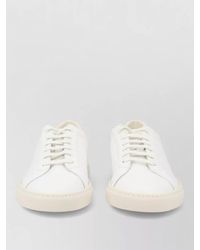 Common Projects - Sneakers Round Toe Contrast Heel Tab - Lyst