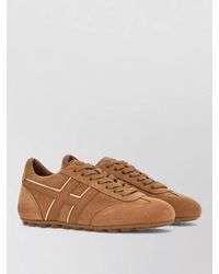 Hogan - H693 Lace Up Leather Sneakers - Lyst