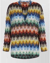 Missoni - Loose Chevron Shirt - Lyst