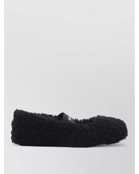 Moon Boot - Soft Shearling Flat Ballerina Shoes - Lyst