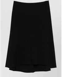Jil Sander - Asymmetric Short Skirt - Lyst