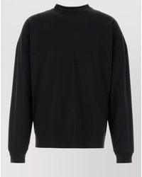 The Row - Dolino Cotton Knit Long Sleeve Sweater - Lyst