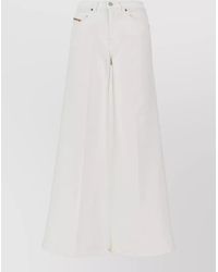 DIESEL - High-Rise Flared Jeans - Lyst
