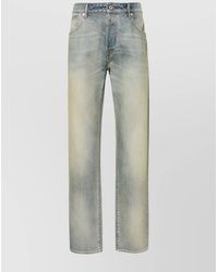 KENZO - Denim Slim-Fit Mid-Rise Straight-Leg Jeans - Lyst
