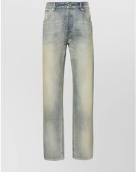 KENZO - Denim Slim-Fit Mid-Rise Straight-Leg Jeans - Lyst