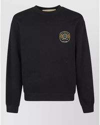 Valentino Garavani - Cotton Sweatshirt Crew Neck Regular Fit - Lyst