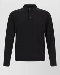 Zanone - Flexwool Wool Polo Collared Knit Sweater - Lyst