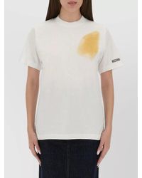 Moschino - Printed Cotton Regular-Fit T-Shirt - Lyst