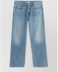 TOTEME - Denim Straight-Leg Trousers - Lyst