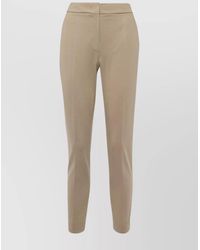 Max Mara - Slim-Fit Jersey Trousers - Lyst