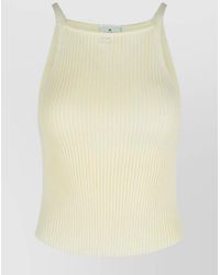 Courreges - Viscose-Blend Tank Top - Lyst
