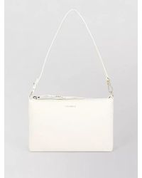 Coccinelle - Leather Shoulder Bag Removable Handle Adjustable Strap - Lyst