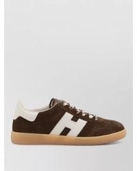 Hogan - Leather Low-Top Sneakers - Lyst