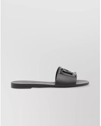 Dolce & Gabbana - Logo Sliders Featuring Cut-Out Detailing - Lyst