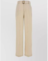 Woolrich - Sand Viscose Blend Pant - Lyst