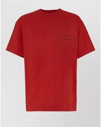 Givenchy - Cotton Crew Neck Short Sleeve T-Shirt - Lyst