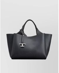 Tod's - T Timeless Mini Leather Shoulder Bag - Lyst