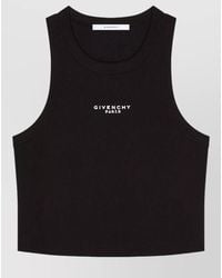Givenchy - Paris Logo Detailed Tank Top - Lyst