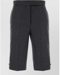 Thom Browne - Wool Bermuda Shorts - Lyst