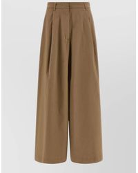 Thelatest - Daisy Skirt Belt Loops Pleated Back Pocket - Lyst