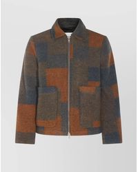 NN07 - Casual Jacket With Collared Design And Pockets - Lyst