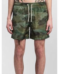 Palm Angels - Bicolor Polyester Cargo Swim Shorts - Lyst