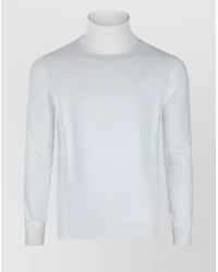 Malo - Wool Turtleneck Jumper - Lyst