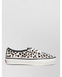 Vans - Low Top Lace Up Shoes Animal Print - Lyst
