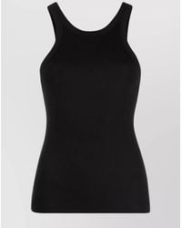 TOTEME - Ribbed Organic Cotton Tank Top - Lyst