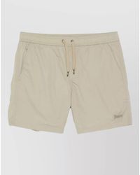 Herno - Swim Shorts Elastic Waistband Side And Back Pockets - Lyst