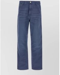 Carhartt - Straight Leg Trousers With Functional Pockets - Lyst