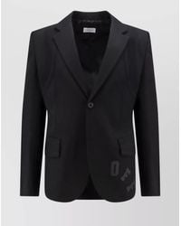 Off-White c/o Virgil Abloh - Virgin Wool Single-Breasted Blazer - Lyst