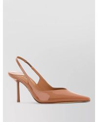 Le Silla - Chanel Vivienne Pumps Patent Pointed Toe Slingback - Lyst