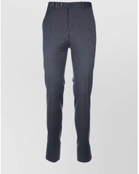 PT Torino - Trousers With Pockets And Button Detail - Lyst