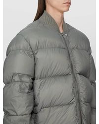 Rick Owens - Padded Ribbed-Collar Puffer Jacket - Lyst