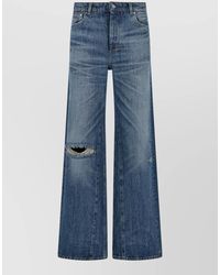 Our Legacy - Denim High-Rise Wide-Leg Jeans - Lyst