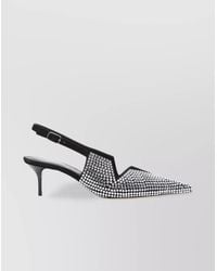 Coperni - Leather Crystal-Embellished Star Cutout Pumps - Lyst