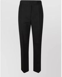 Prada - Gabardine Suit Trousers - Lyst