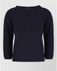 Fabiana Filippi - Wool Blend Sweater Long Sleeves Round Neck - Lyst