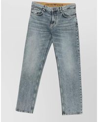 Emporio Armani - Slim Fit Denim Jeans Faded Wash - Lyst