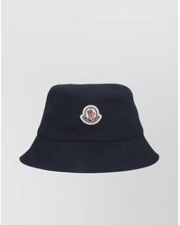 Moncler - Cotton Bucket Hat - Lyst